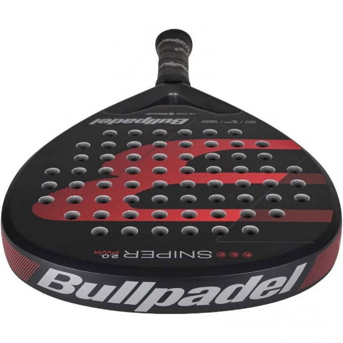 Bullpadel Sniper 2.0 Power 2026 Negra y Roja